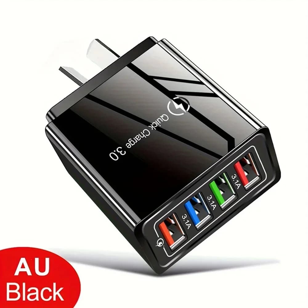 The Charger Big Tech Hates⚡4-Port Quick Charge 3.0 + AI Performance Boost - View 13
