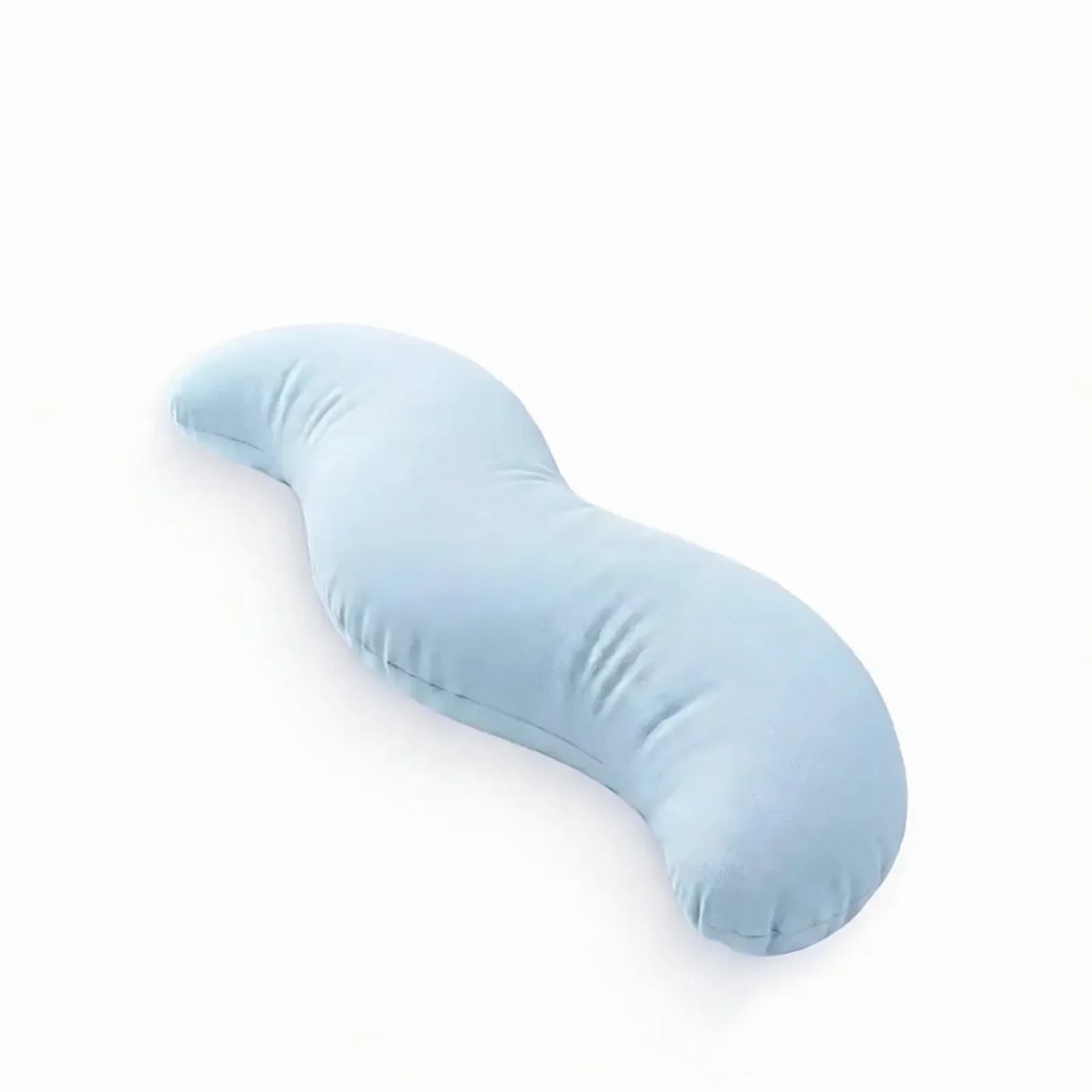 Pea Pod Body Pillow for Adults, Light Blue, 105 x 30 cm - Main