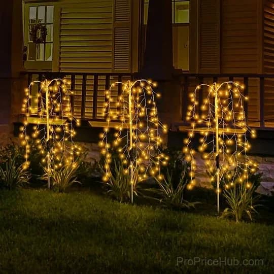 Solar Outdoor Garden Lights, 120 LEDs, IP55 Waterproof - View 9