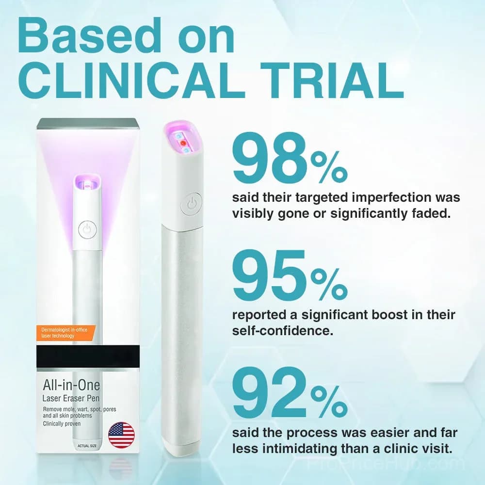 All-in-One CO₂ Laser Eraser Pen for Moles, Warts & Skin Flaws - View 17