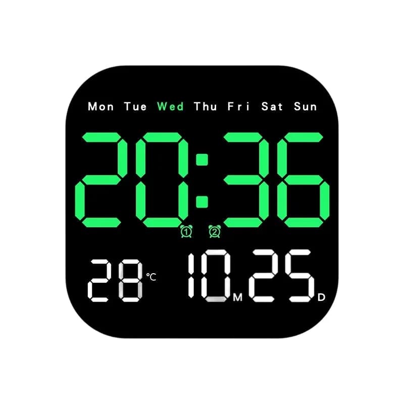Multifunctional Digital Alarm Clock for Home & Office - View 16