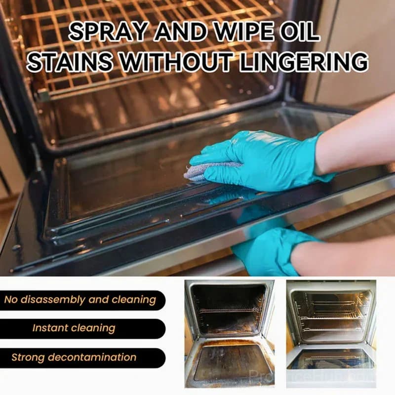 Oven & Grill Cleaner Spray – Dissolves Grease in 5 Minutes - View 4