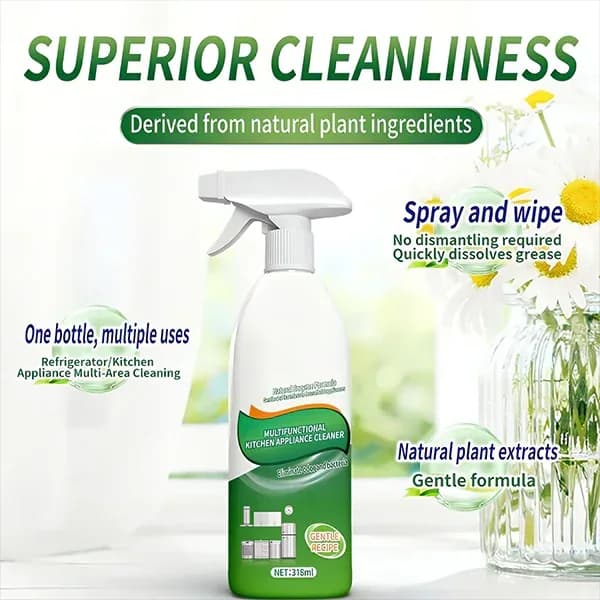 Natural Enzyme Formula Liquid Cleaner for Household Appliances - Alt