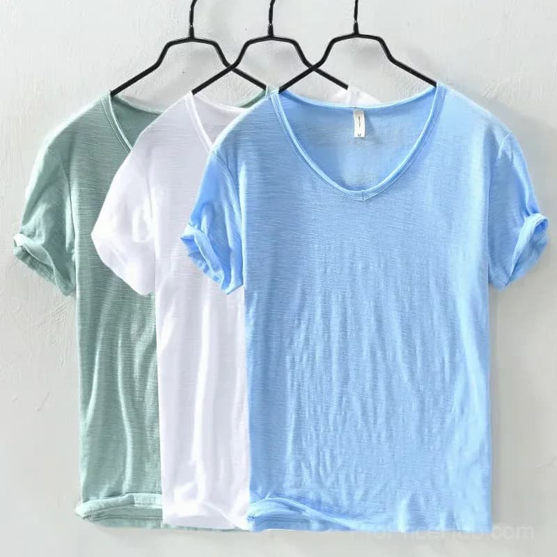 Premium Cotton Shirt, White, Medium - View 11