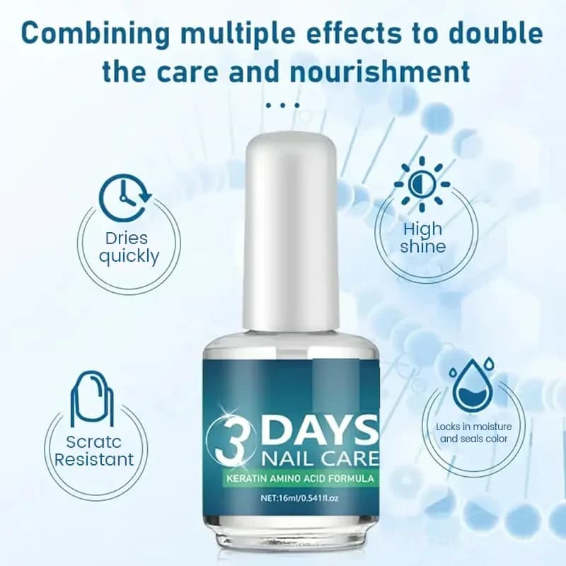High-Gloss Quick-Dry Nail Oil for Salon-Style Shine, 1 Bottle - View 5