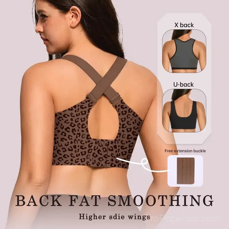Comfortable Wireless Full Coverage Jelly Smoothing Bra - View 11