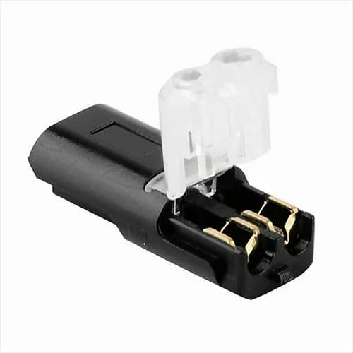Double-Wire Push-In Electrical Connectors, 10 Pack - Main