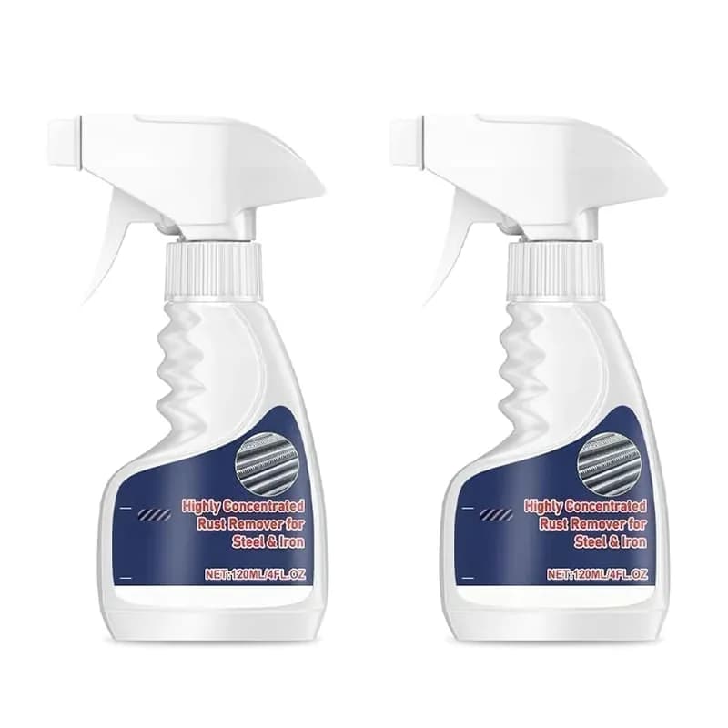 Heavy-Duty Metal Rust Remover Cleaner, 120 ml Bottle - Alt