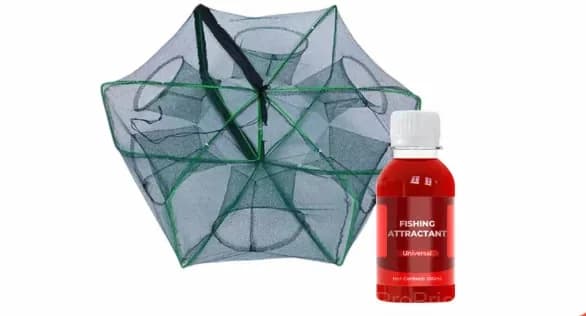 Auto-Foldable 6-Hole Fishing Trap Net, 72 x 28 cm - View 21