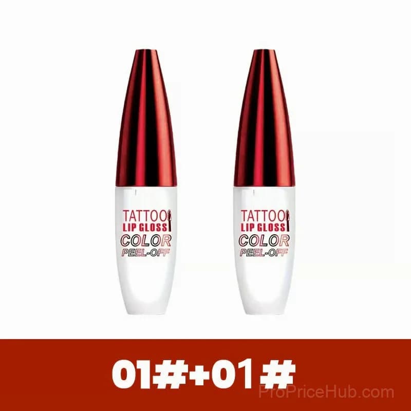 Waterproof Long-Lasting Lip Gloss, Shade 01, 2-Pack - View 17