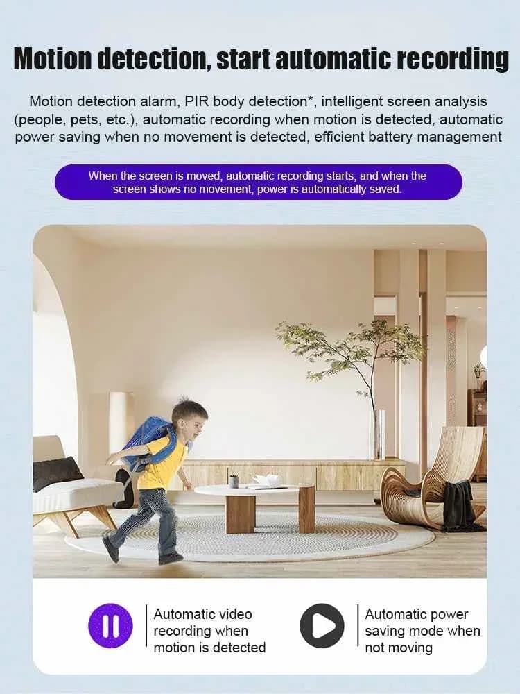 Mini Hidden Camera with Night Vision and HD Real-Time Monitoring - View 5