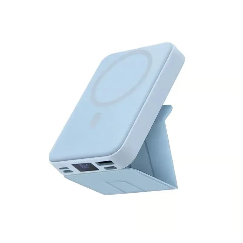 Wireless Magnetic Portable Power Bank, Black - View 4
