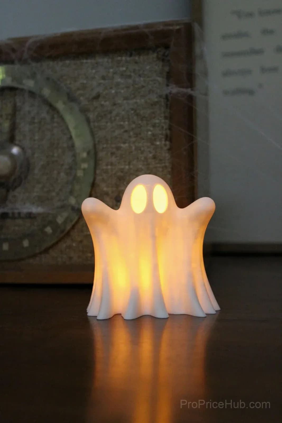 3D Printed Cute Ghost Halloween Tea Light Decorations - View 4