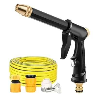 H2 Long Spray Gun Car Wash Tool with 3 Connectors - Alt