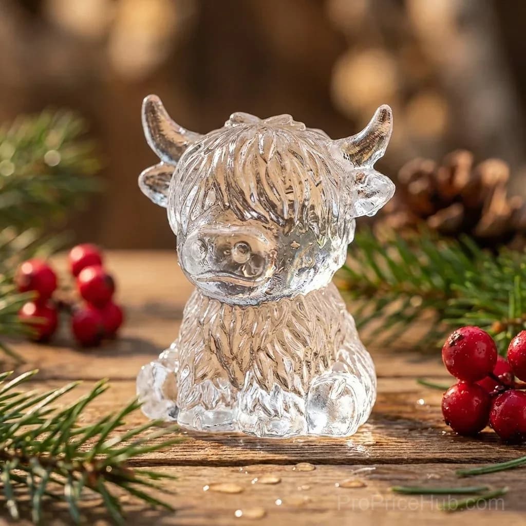 Mini Highland Cow 3D Ice Cube & Dessert Mold for Drinks & Parties - View 8