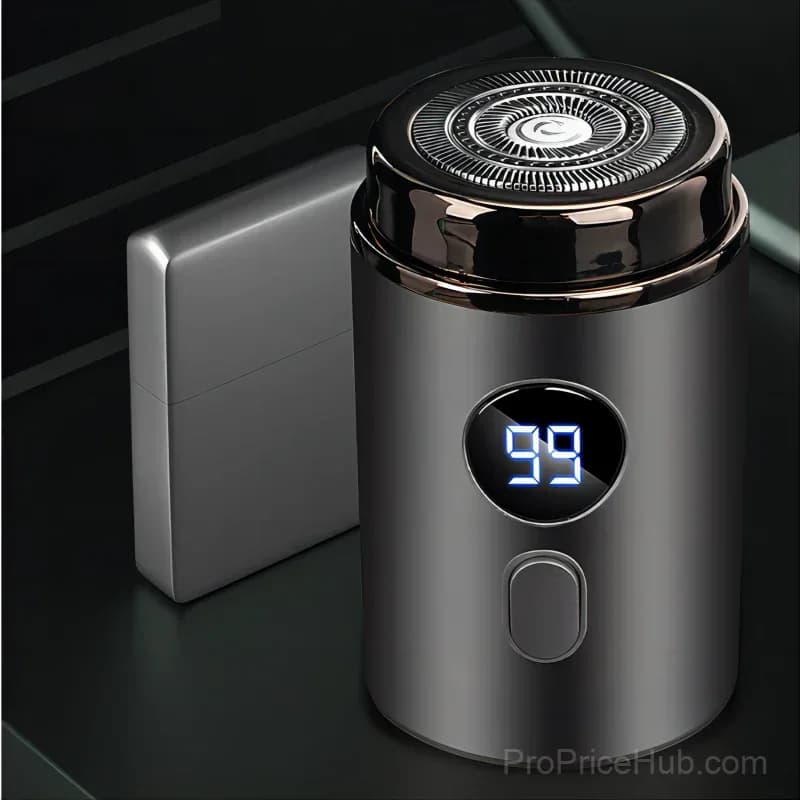 Mini Electric Shaver with Digital Display - View 3