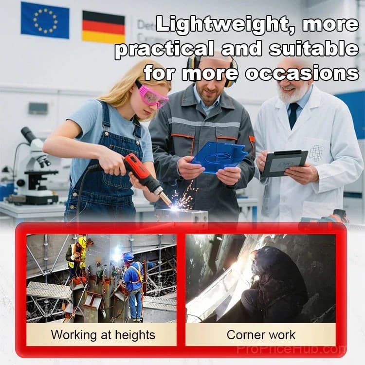 5-in-1 Portable Laser Welding Machine, Adjustable 90-480℃ - Alt