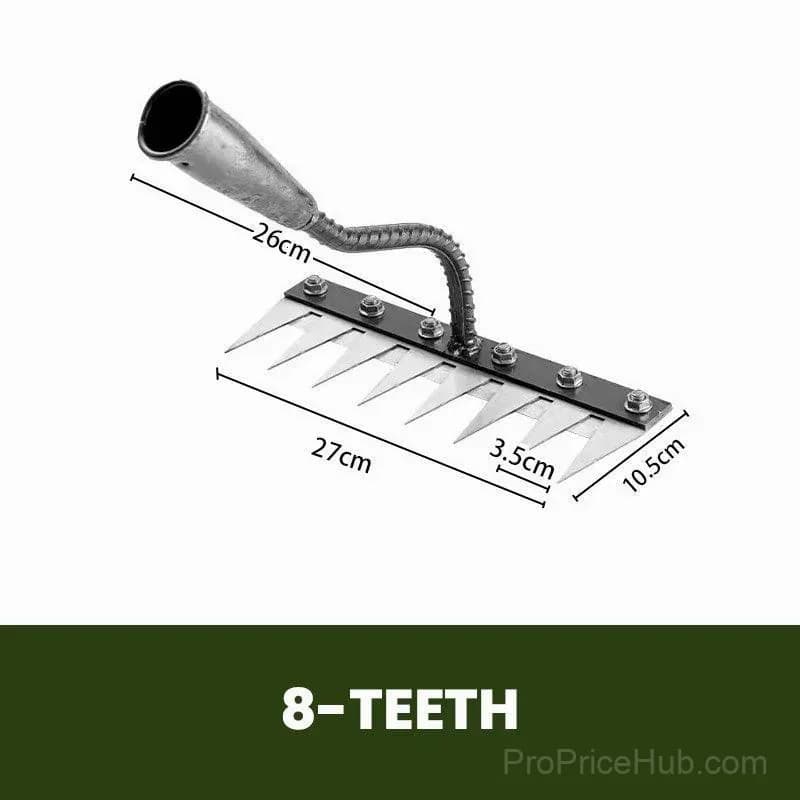 5-Tine Carbon Steel Garden Weeding Rake - View 12