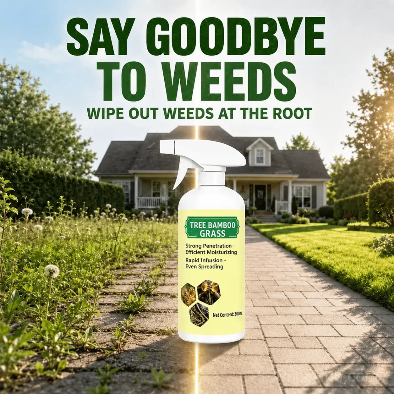 🔥Fast-Acting Natural Weed & Grass Killer Spray - Main