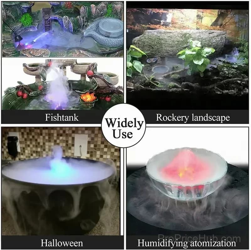 Ultrasonic Mist Maker Fogger for Indoor/Outdoor Landscaping - View 4