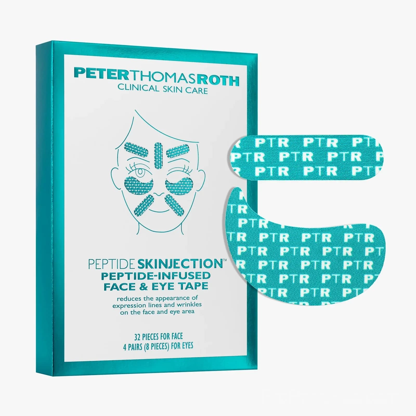 Peptide Skinjection Peptide-Infused Face & Eye Tape - Main