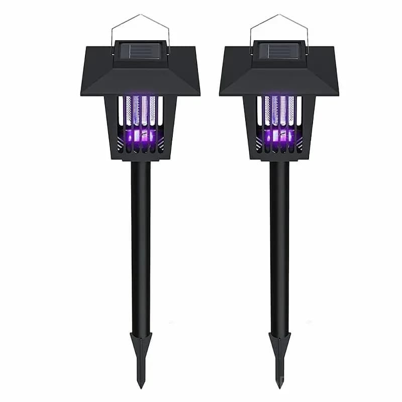 Solar Mosquito Zapper Garden Stake Light, Large, 1 Pack - Alt