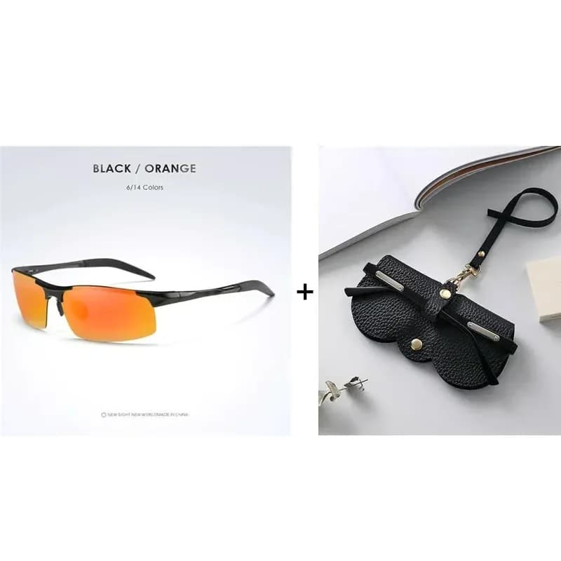 Photochromic Polarized Sunglasses, Black Lenses, 1 PC - View 16