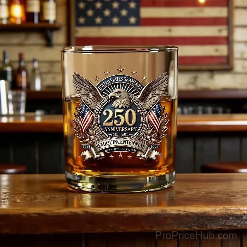 2026 USA 250th Anniversary Commemorative Glass – 1776-2026 Heritage Edition - View 9