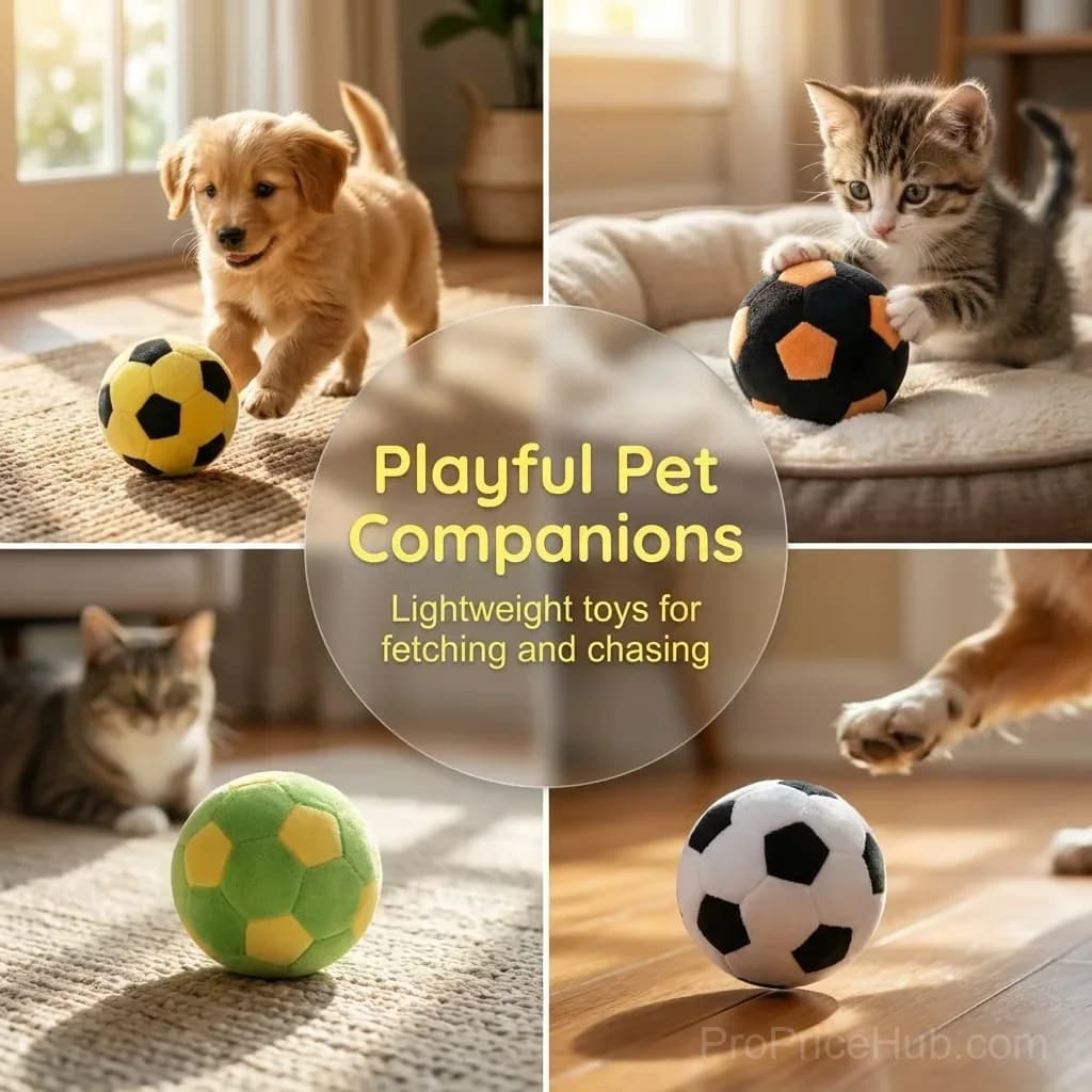 Soft Indoor Soccer Ball Set, Single Ball, Green/Yellow - View 6
