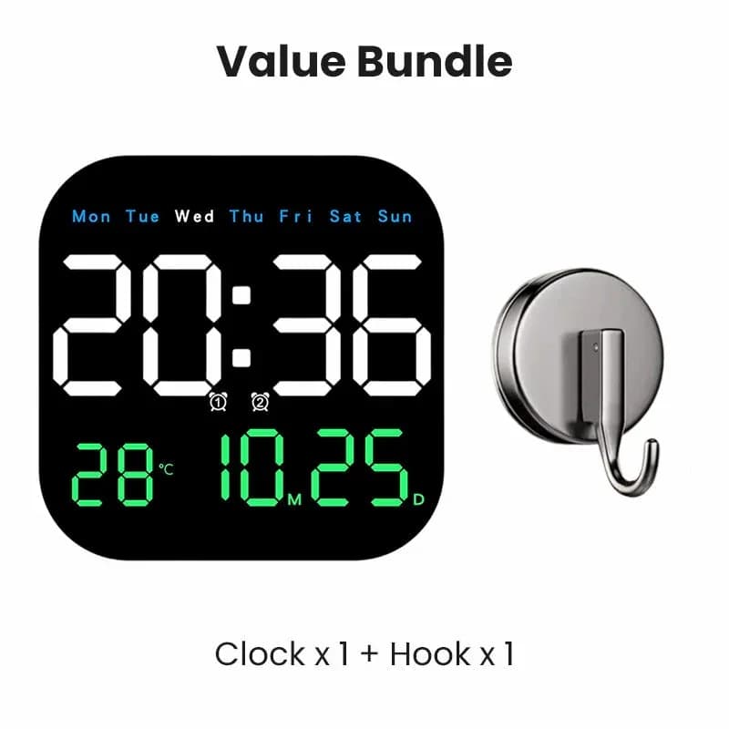 Multifunctional Digital Alarm Clock for Home & Office - View 9