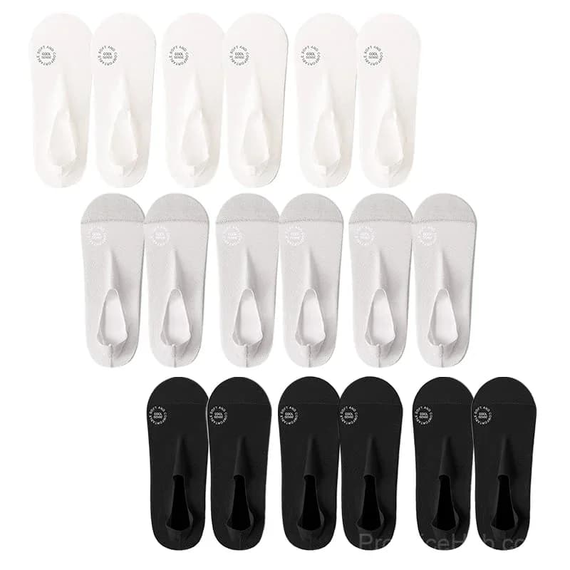 Ultra Thin No Show Liner Socks - Non Slip Hidden Fit - View 16