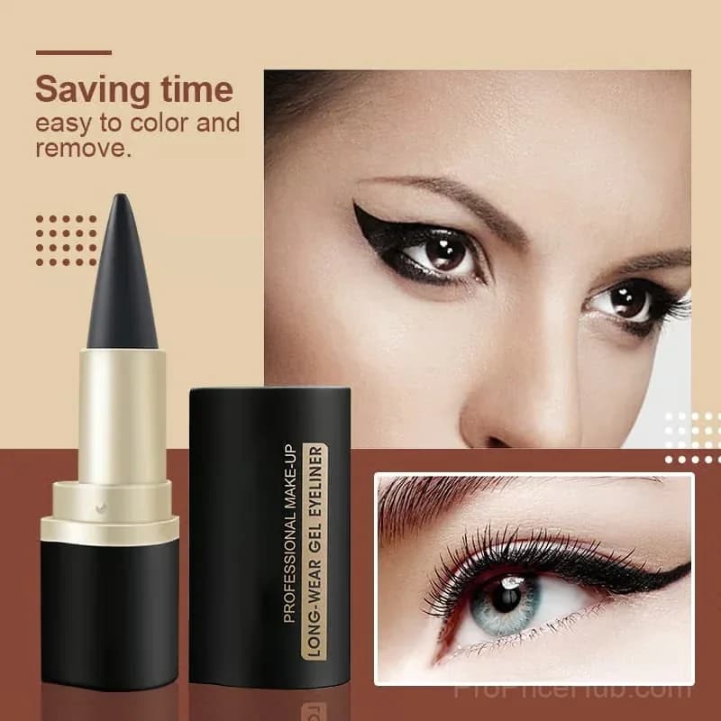 Matte Quick-Dry Eyeliner Pen, Silver - View 6