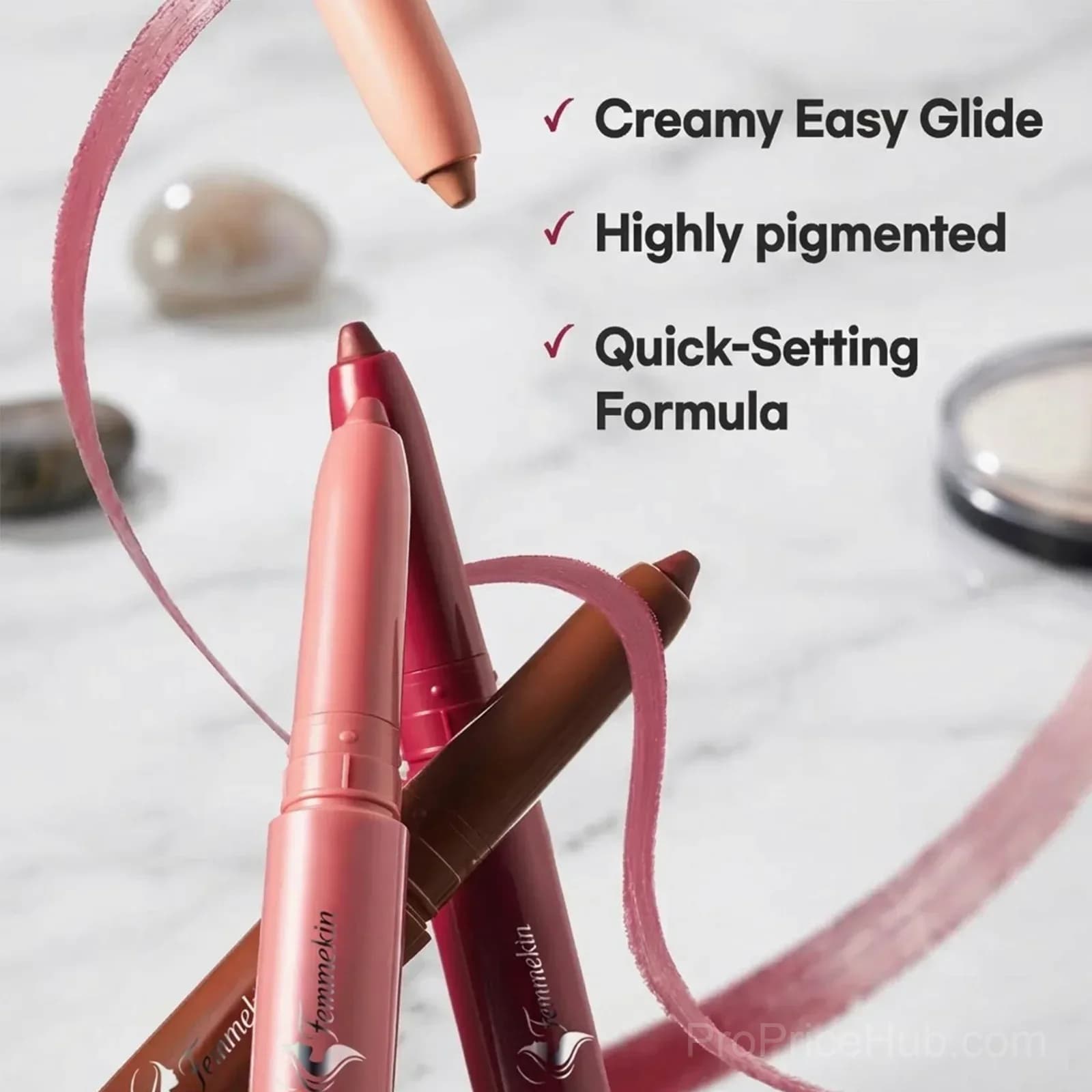 Creamy Glide Lip Liner – Smooth Blendable Color - Alt