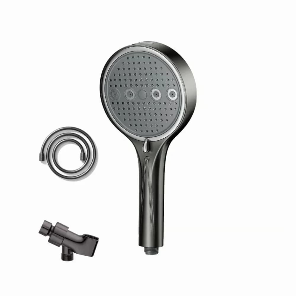 White High-Pressure Handheld Shower Spray Set - View 3