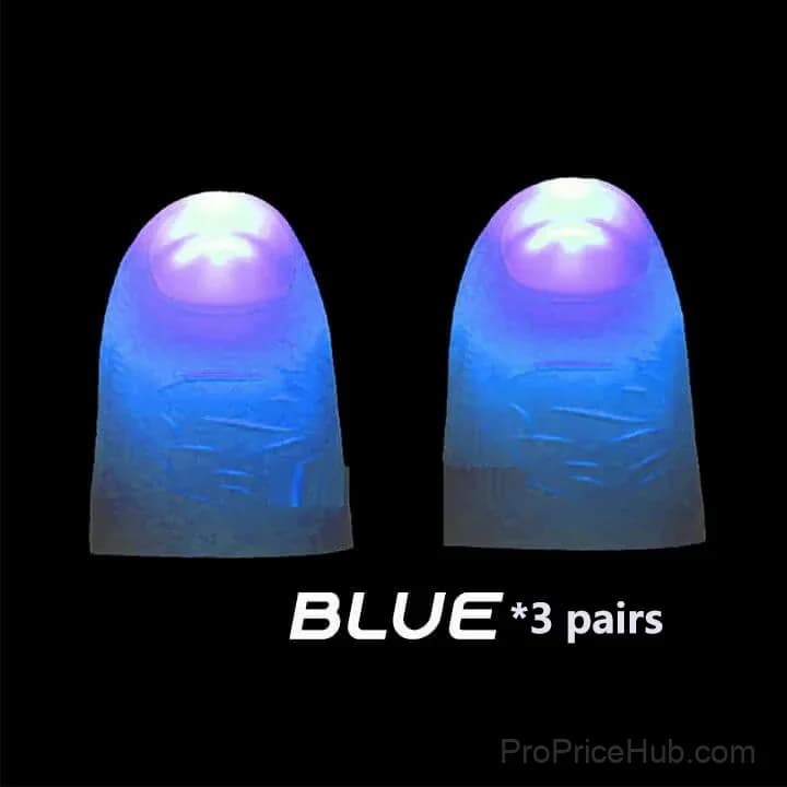 Magic Blue LED Thumb Light - 1 Pair - View 5