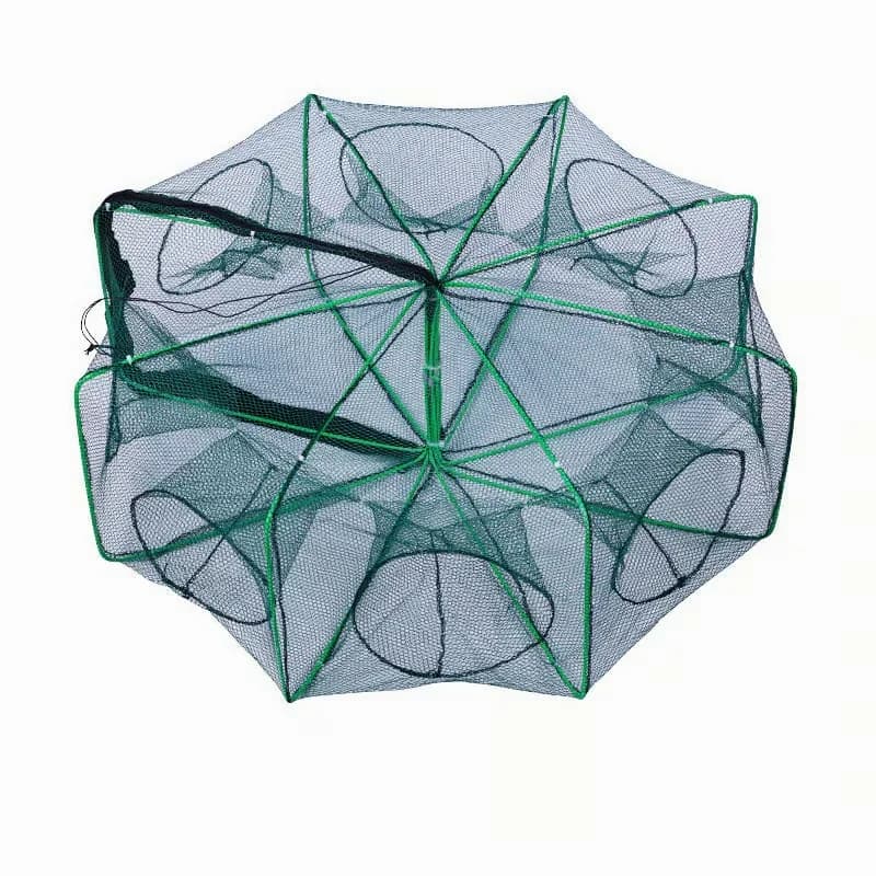 Auto-Foldable 6-Hole Fishing Trap Net, 72 x 28 cm - View 11