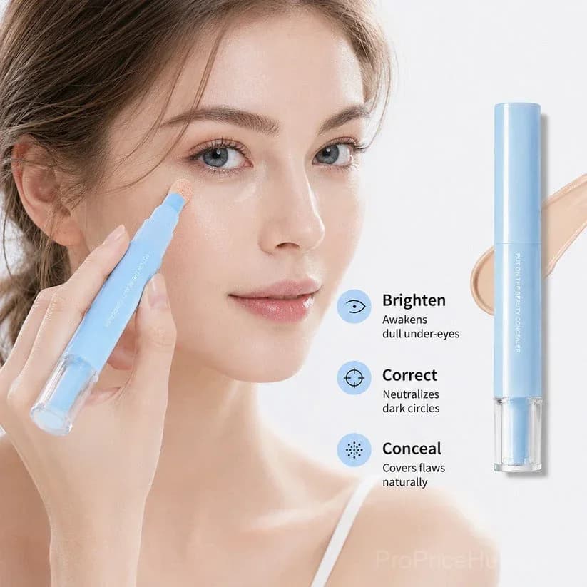 Dual-Effect Concealer & Powder Foundation - Main