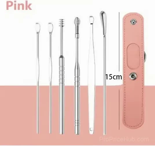 Yellow Ear Wax Cleaner Tool Set for Personal Care - View 12