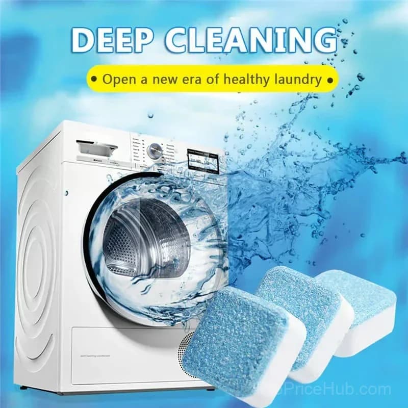 Washing Machine Deep Cleaner Tablets, 24 Count (2 Boxes) - View 2