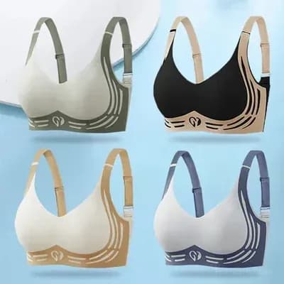Anti-Sagging Seamless Comfort Bra - View 2