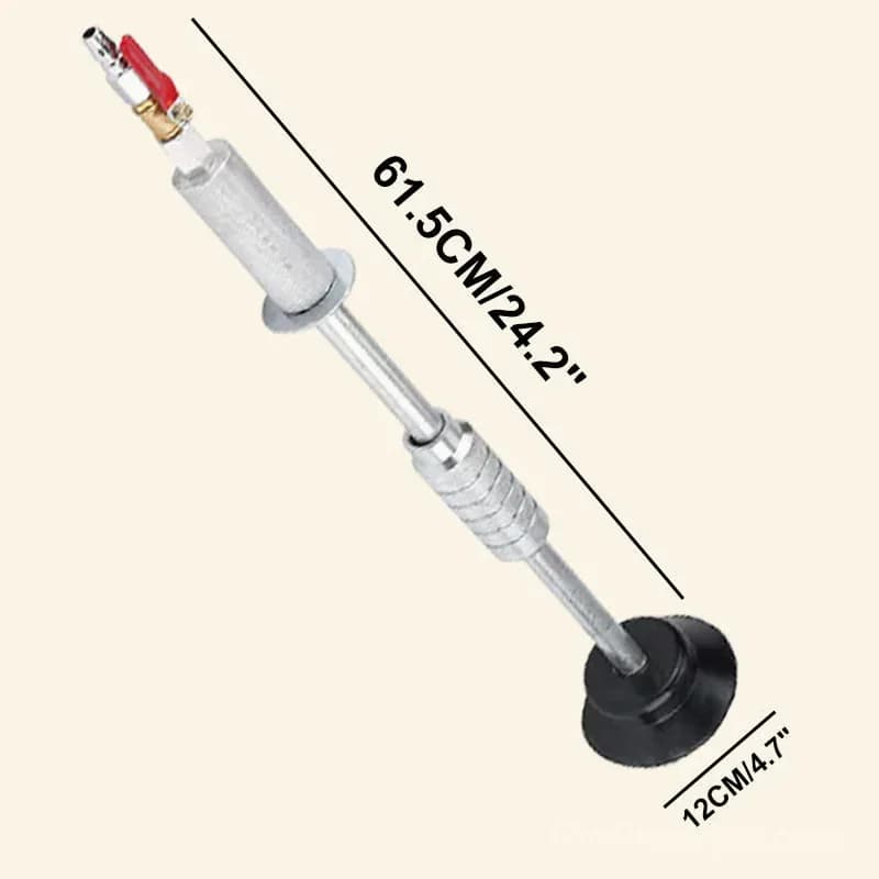 Auto Body Dent Repair Suction Cup Puller Tool, Silver/Black - View 9