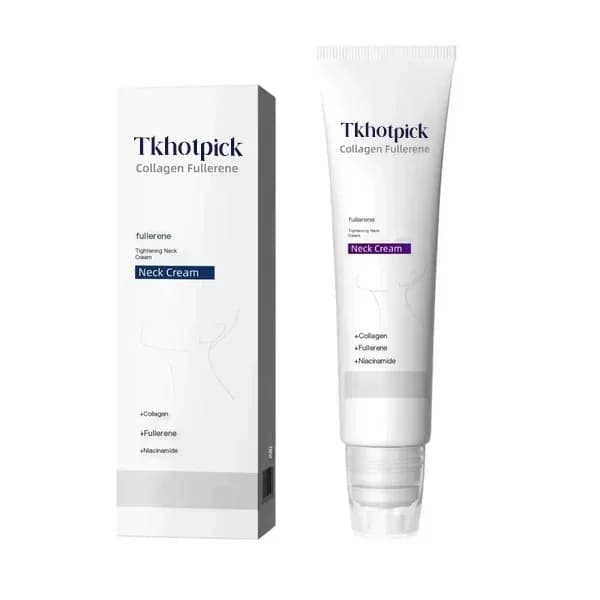 Roller Massage Neck Cream with Collagen and Hyaluronic Acid - Main