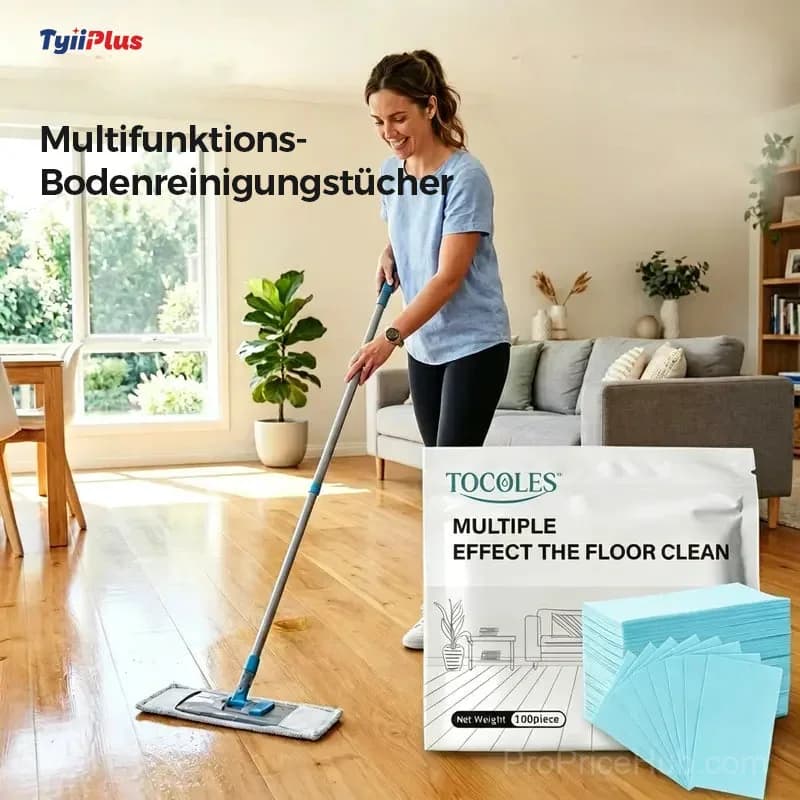 100-Pack Multi-Purpose Floor Cleaning Tablets - Concentrated Cleaner for Hardwood, Tile, Laminate - View 10