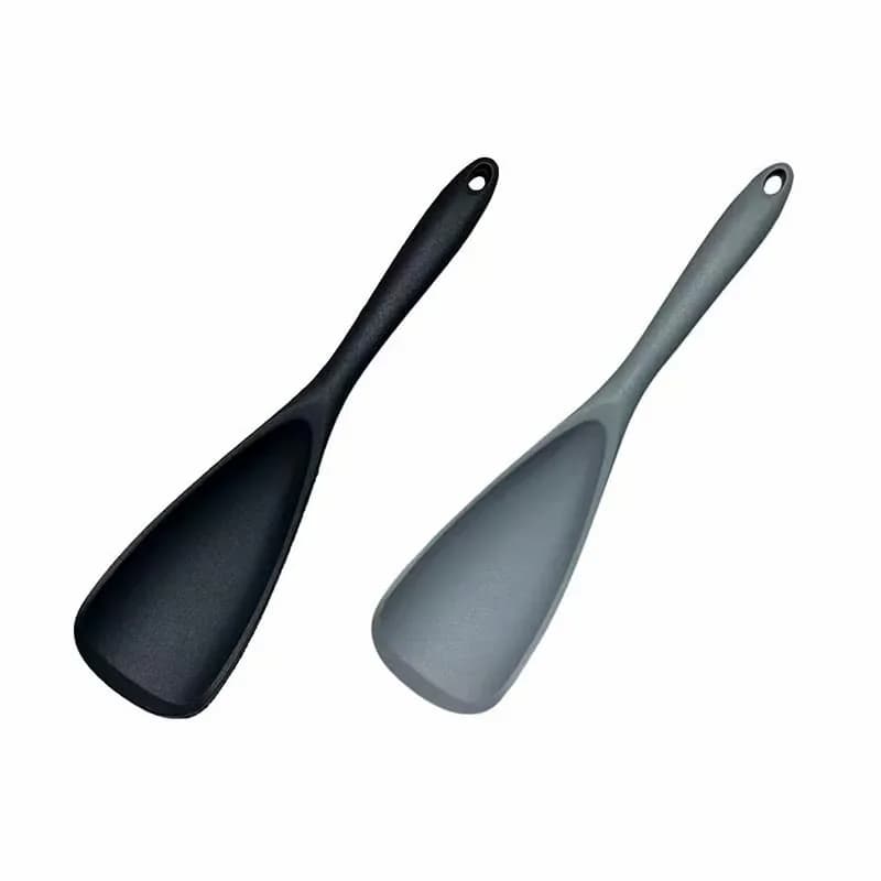 Grey and Blue Cooking Spoons for Nonstick Cookware - View 6