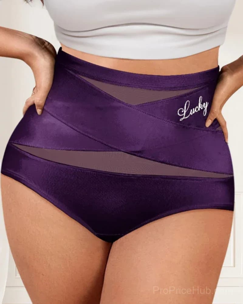 High-Waist Tummy Control Seamless Shaping Panties - View 10