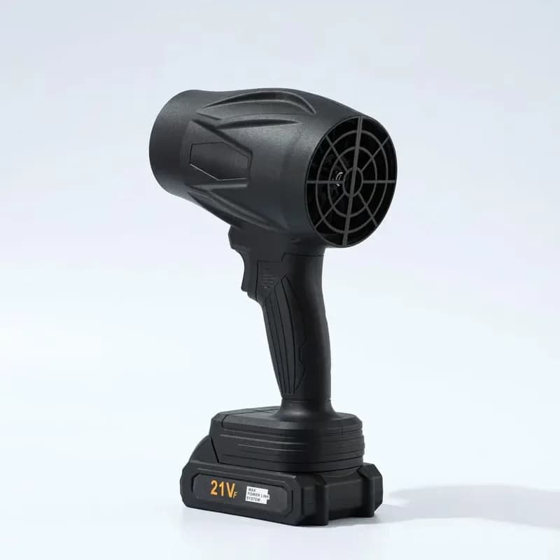 Handheld Electric Car Snow Blower Fan with Battery & Charger - Alt