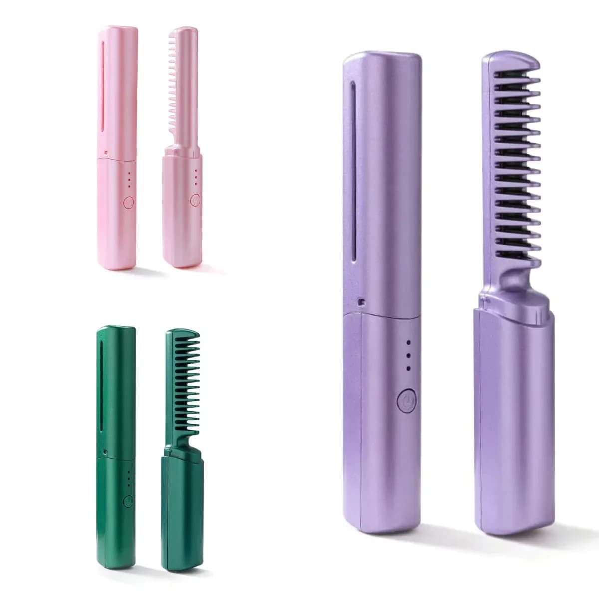 Purple Hairdressing Comb for Styling and Cutting - View 15