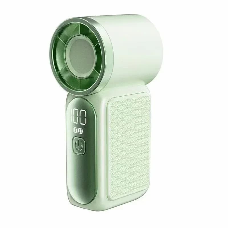 Turbo Handheld Fan, 16900 RPM, 6-Speed, LED Display, 3000mAh, Purple - View 12