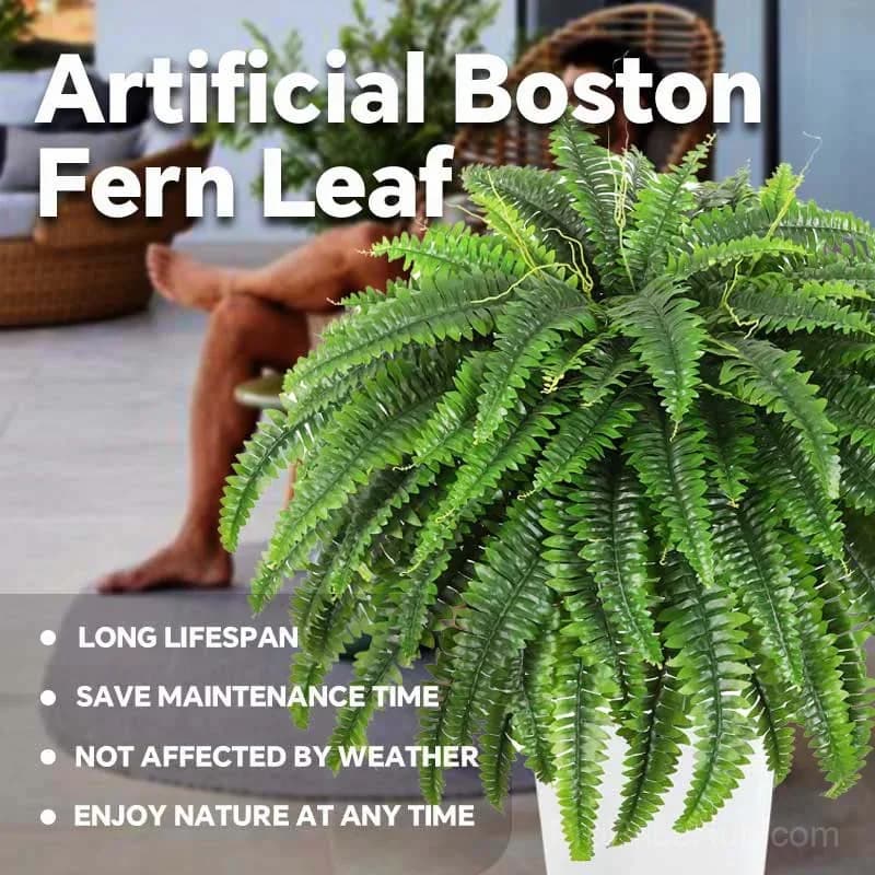 UV Resistant Lifelike Artificial Boston Fern - Alt