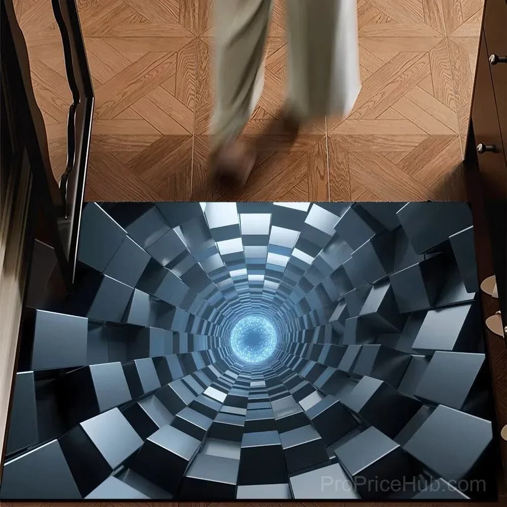3D Optical Illusion Doormat - Endless Abyss Design - View 20
